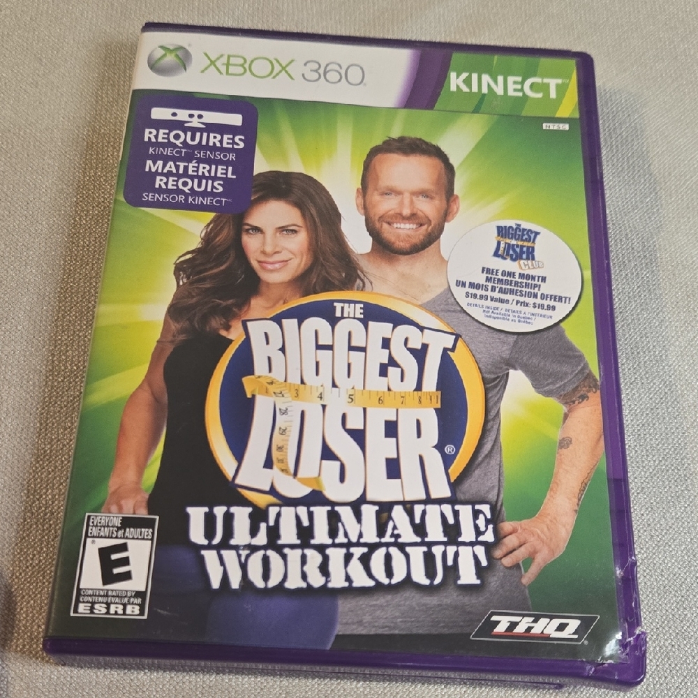 The Biggest Loser Ultimate Workout for Xbox 360 - Purple Case